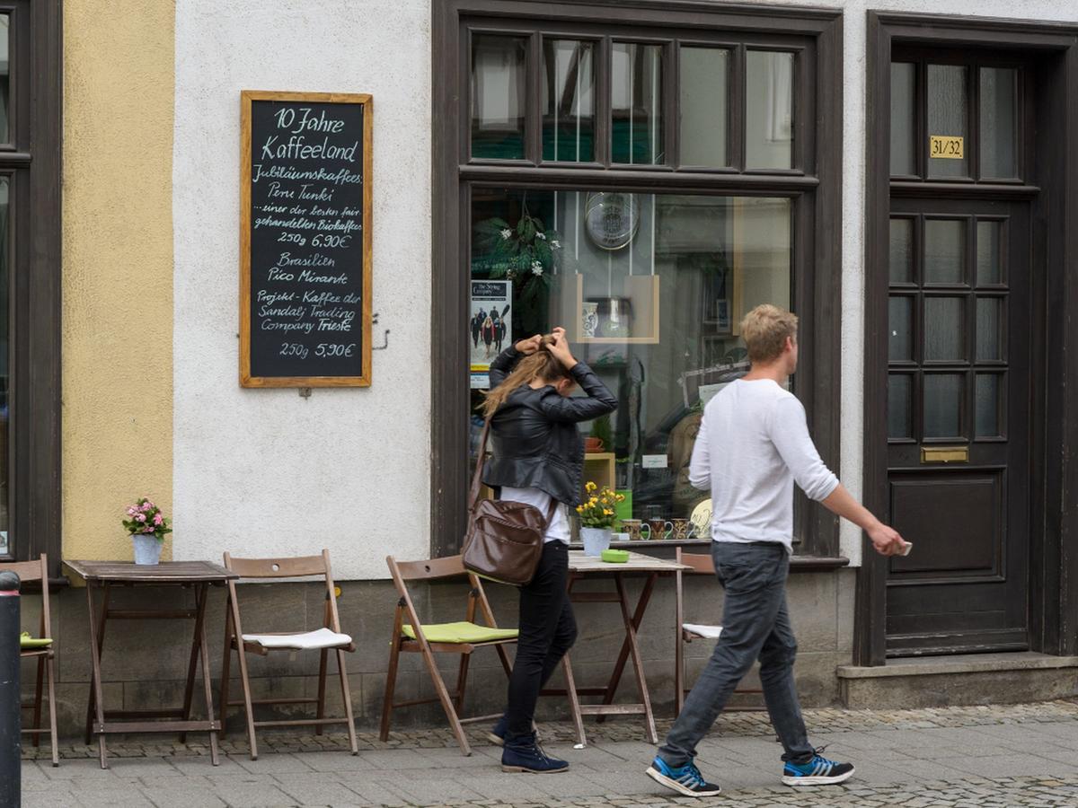 Ferienwohnung Lange Brücke Érfurt Exterior foto